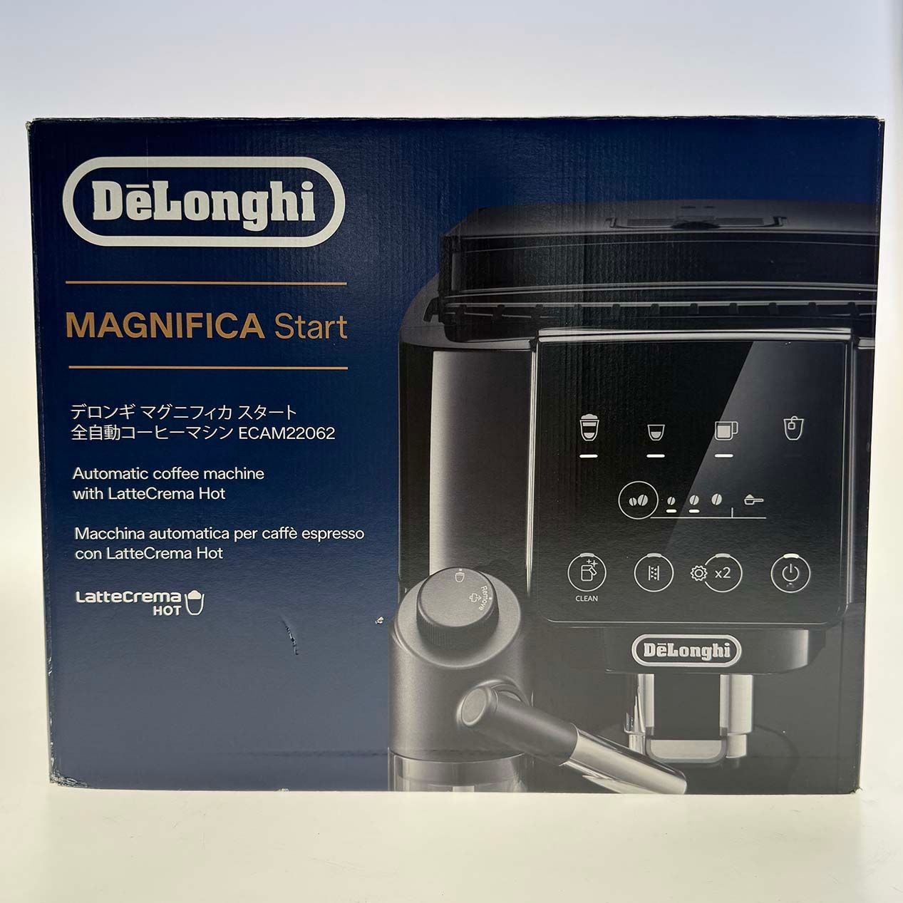 新品・二重箱梱包の外箱の茶色箱無し】De'Longhi デロンギ 全自動