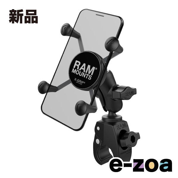 RAM MOUNTS ラムマウント Xグリップ S ＆タフクロー S セット ショートアーム φ15.9-28.9mm RAM-B400A-HOL-UN7BU (2640819) 8,876円