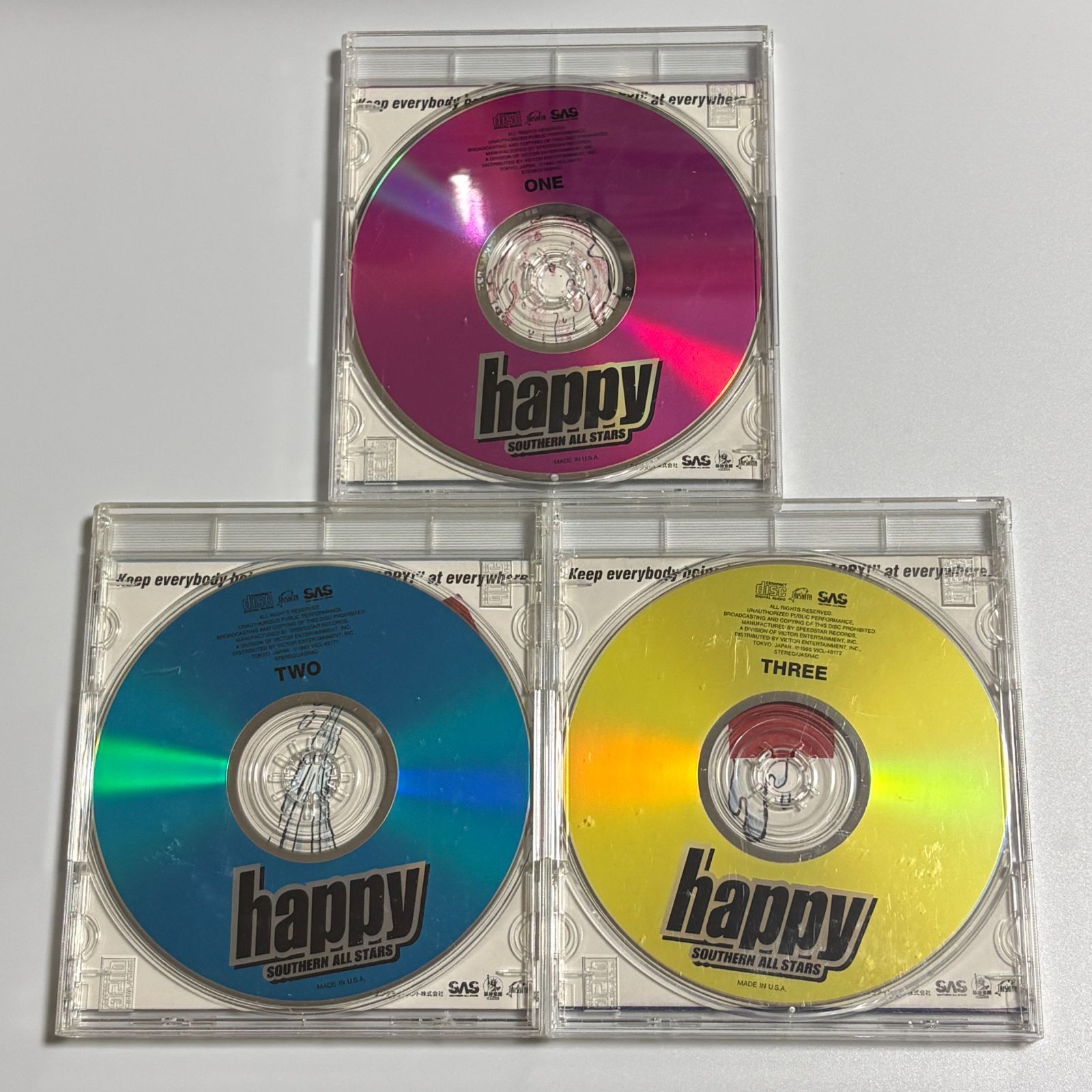 CD3枚セット サザンオールスターズ『HAPPY! 』ベスト・アルバム 全48曲