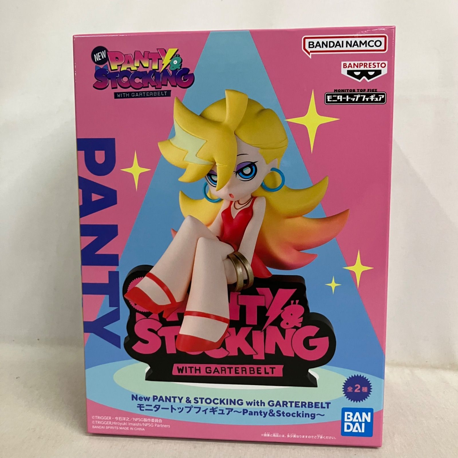 未開封 New PANTY&STOCKING モニタートップフィギュア パンティ