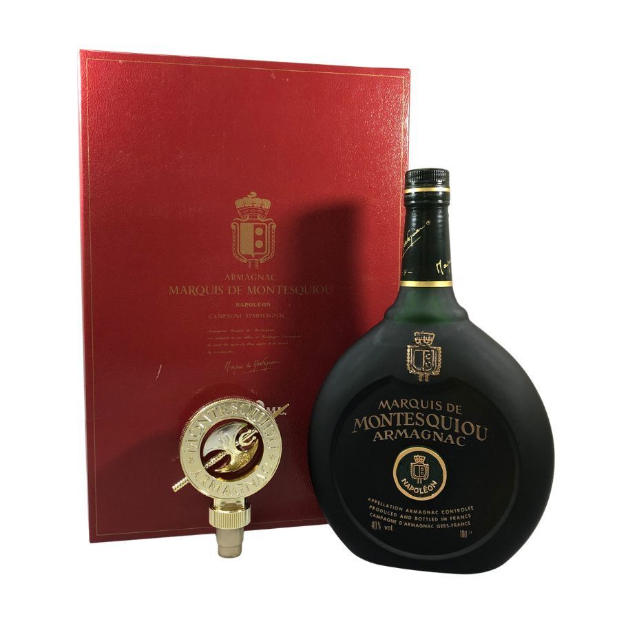 まるまる様用　古酒　ビスキー　ナポレオン　ブランデー　1点まとめて マルキ ド モンテスキュー ナポレオン 1000ml ブランデー - メルカリ
