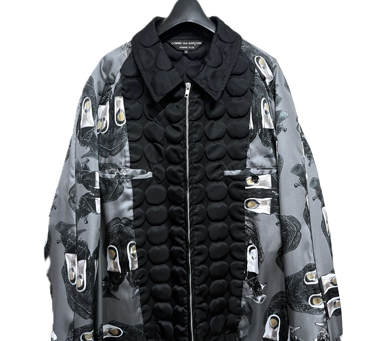 コムデギャルソン・オムプリュス レザーリバーシブルジャケット サイズ：S COMME des GARCONS HOMME PLUS｜コムデギャルソンオムプリュス