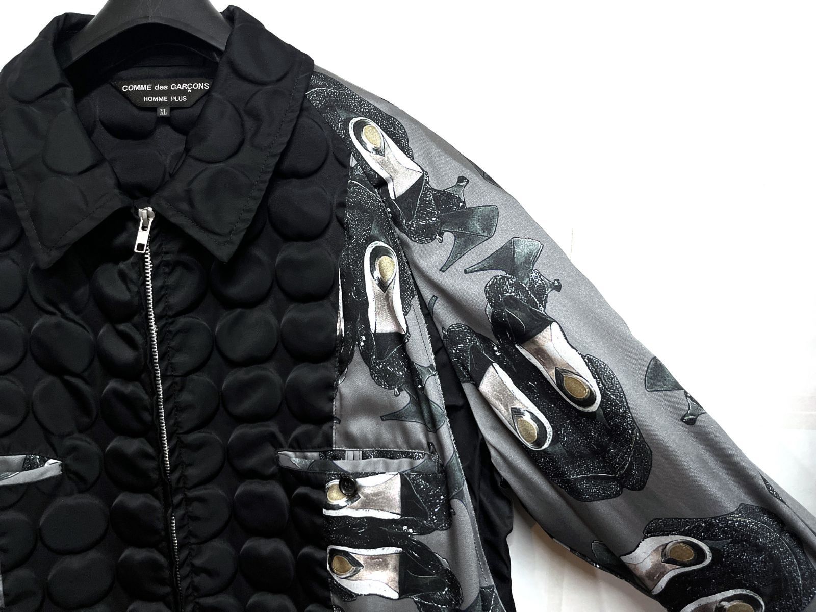 コムデギャルソン・オムプリュス レザーリバーシブルジャケット サイズ：S COMME des GARCONS HOMME PLUS｜コムデギャルソンオムプリュス