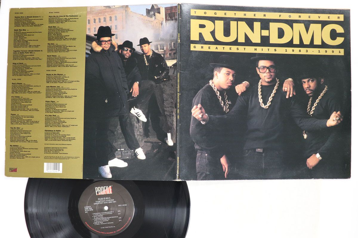 2LP Run-dmc Together Forever - Greatest Hits 1983 - 1991 PRO1419 PROFILE US /00660 8,343円