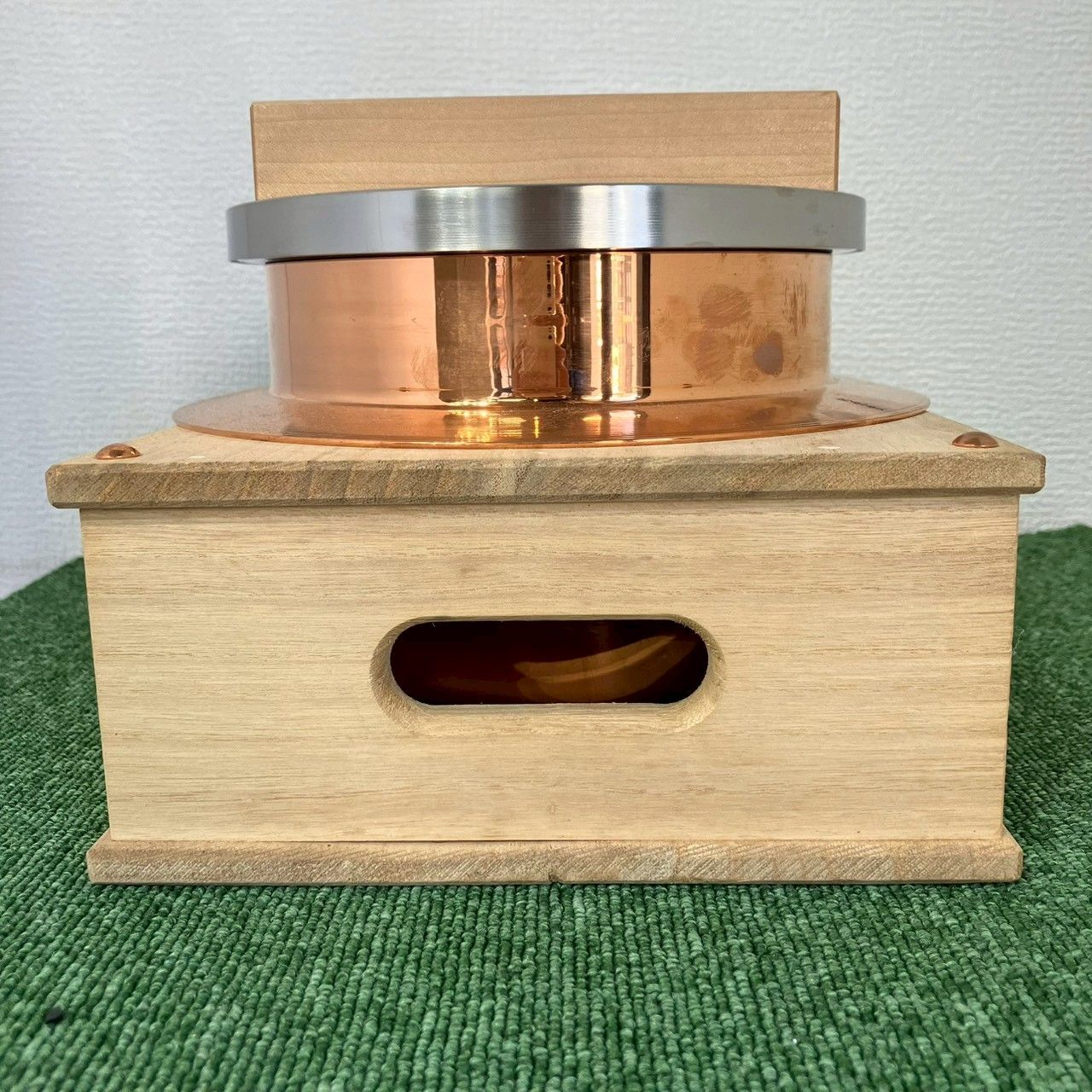 D5239 【中古品/送料無料】新光金属 ごはんはどうだ 純銅製炊飯釜 3合