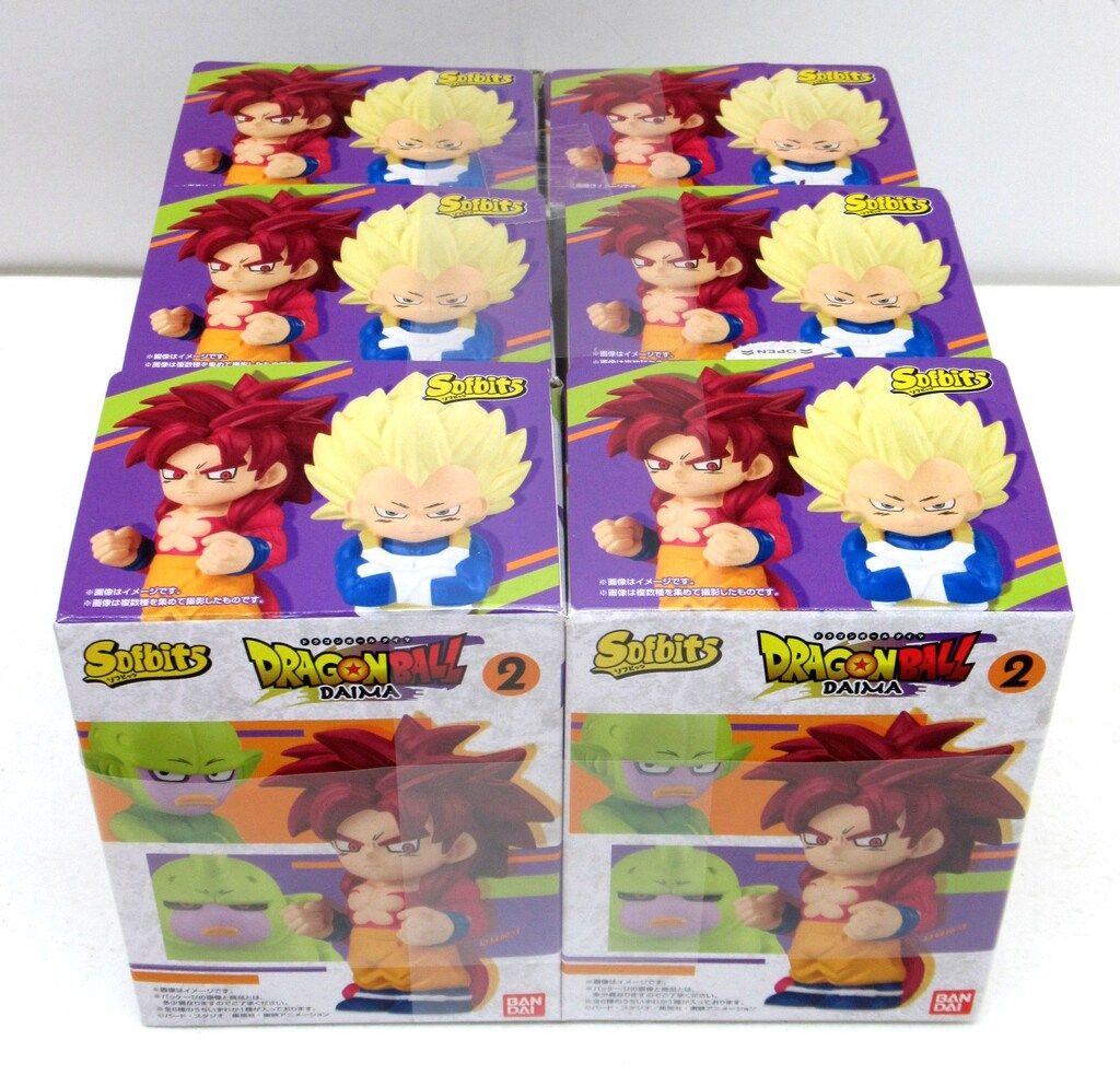 バンダイ ソフビッツ2 ドラゴンボールダイマ 全6種セット - メルカリ