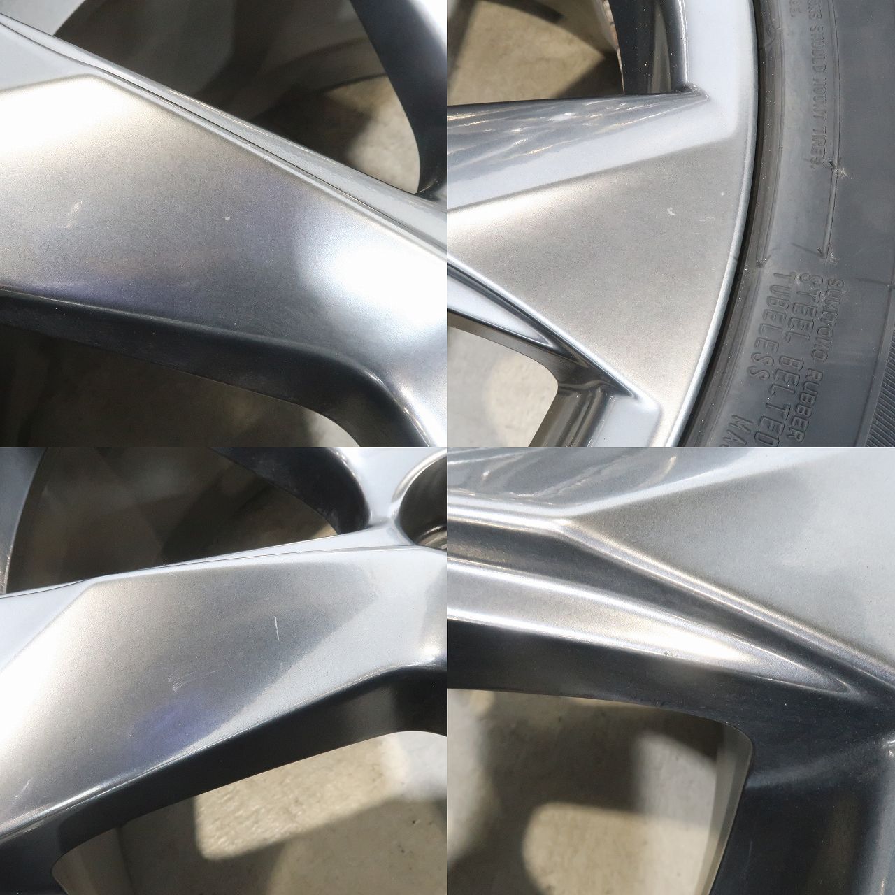 4本 レクサス RX 20系 純正 18インチ ホイール 8J +30 5H PCD114.3