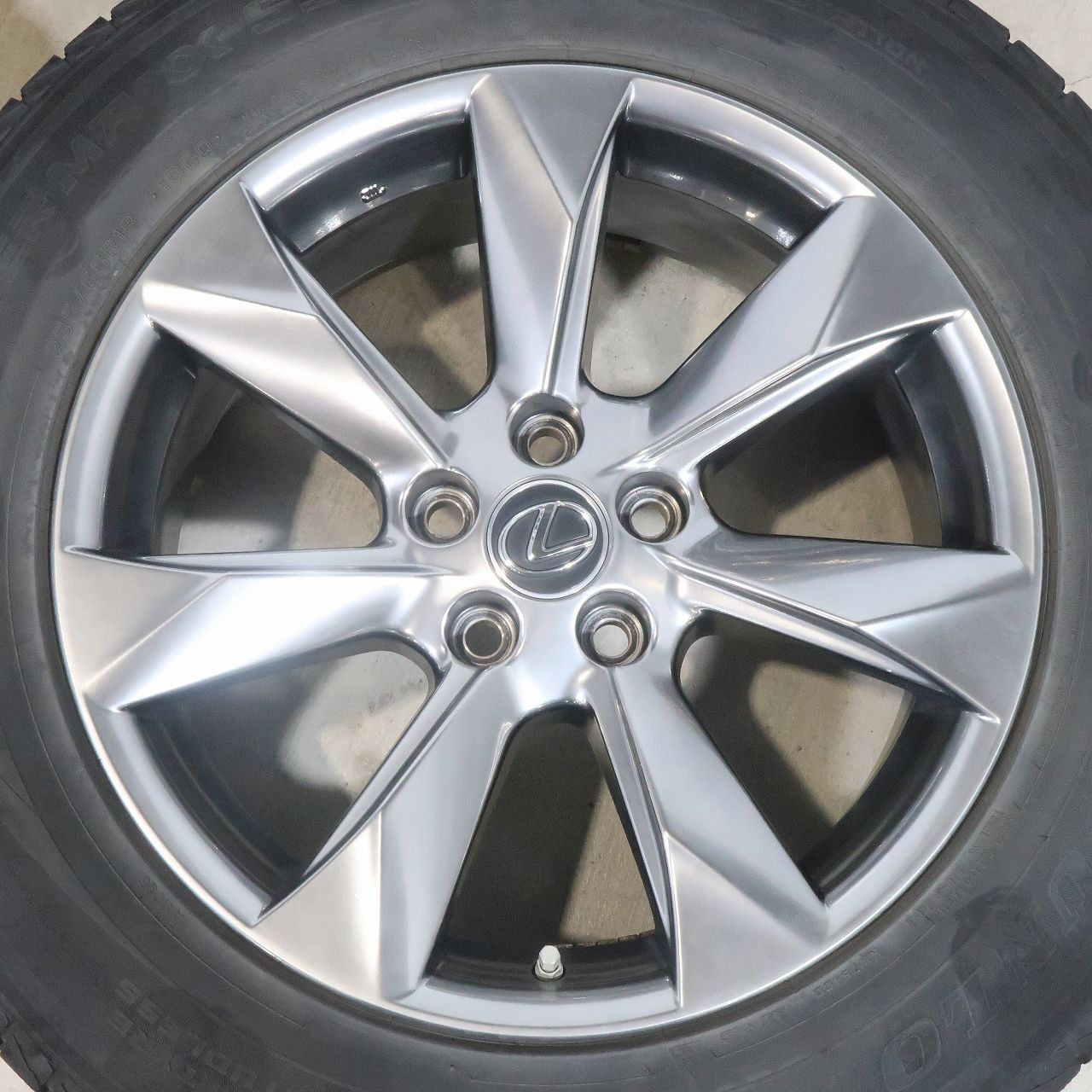 LEXUS RX 18インチアルミ235/65R18 スタッドレス 4本セット 4本 レクサス RX 20系 純正 18インチ ホイール 8J +30 5H PCD114.3