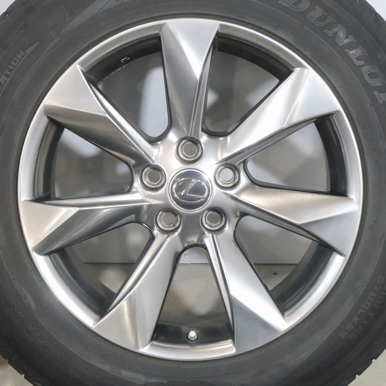 4本 レクサス RX 20系 純正 18インチ ホイール 8J +30 5H PCD114.3