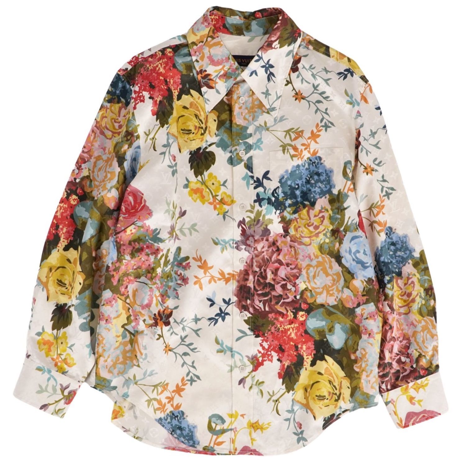 美品 ルイヴィトン LOUIS VUITTON 22AW シャツ ロングスリーブ - メルカリ