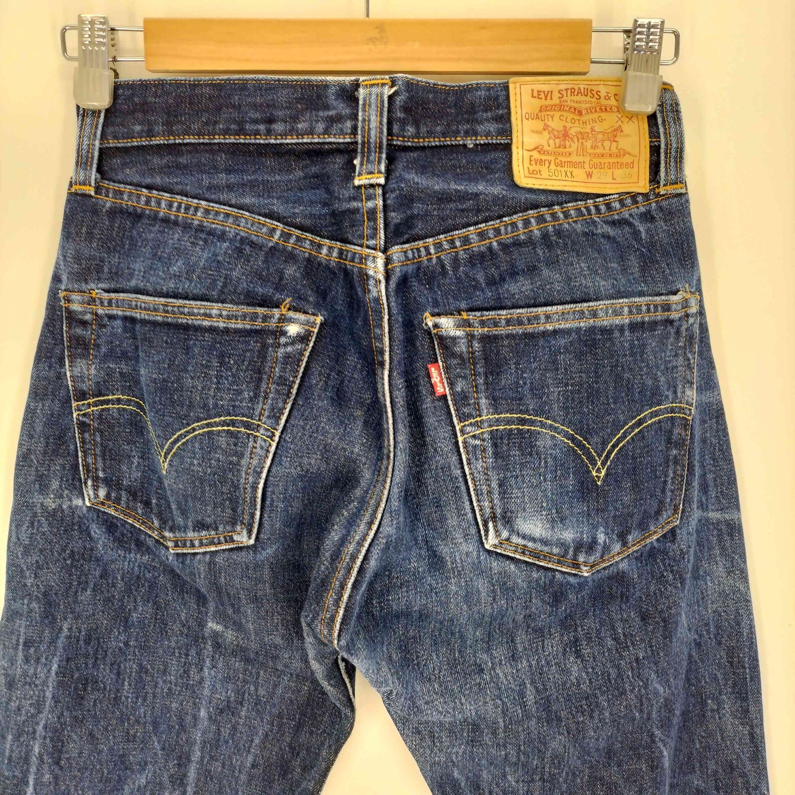 リーバイス Levis 501 XX バレンシア 1947年モデル 刻印555 赤耳 5