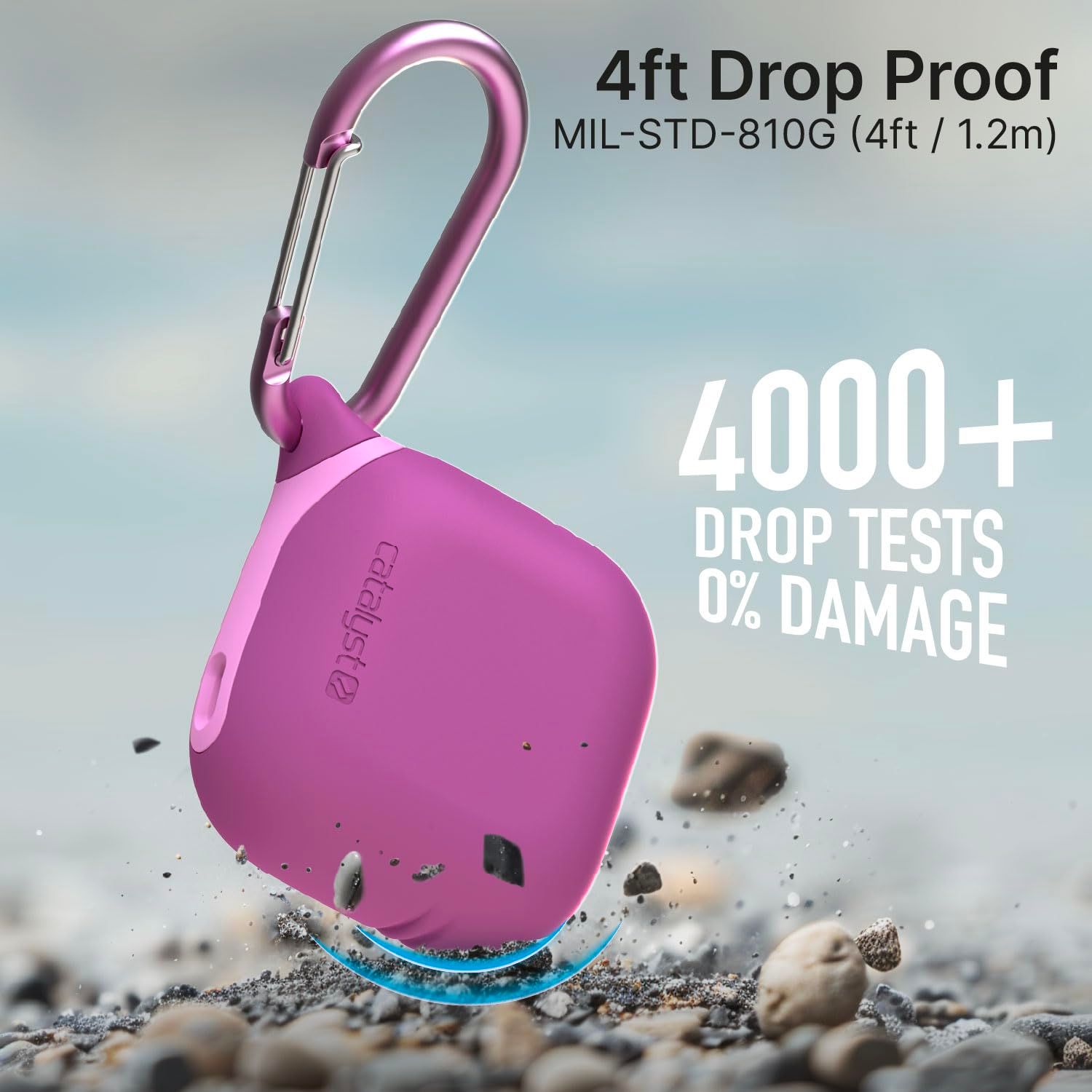 Catalyst AirPods4用防水ケース、Apple AirPods第4世代用ケース