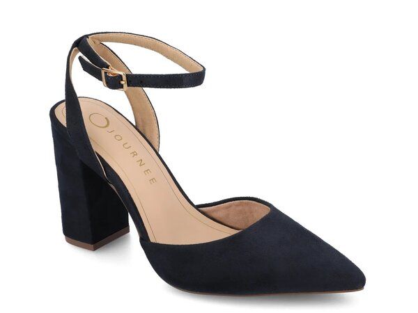 ジャーニー レディース シューズ パンプス Journee Tyyra Pump Midnight Navy ネイビー