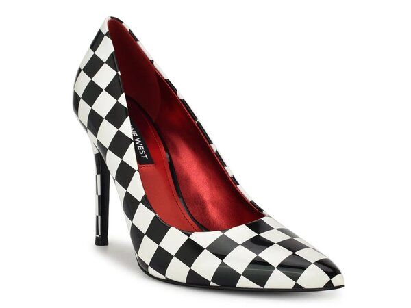 ナインウェスト レディース シューズ パンプス Nine West Fresh Pump BlackWhite Prints ホワイト