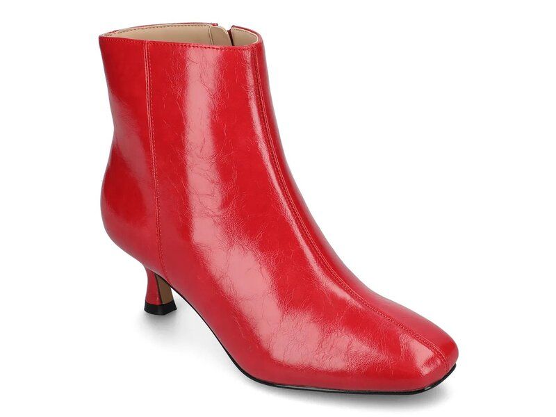 ジャーニー レディース シューズ ブーツ・レインブーツ Journee Kelssa Bootie Red レッド