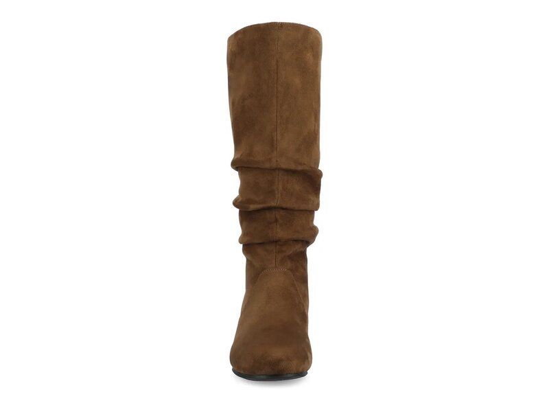 ジャーニー レディース シューズ ブーツ・レインブーツ Journee Jayne Boot Honey Brown Suede ブラウン