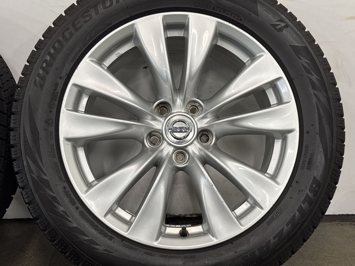 スタッドレス】ニッサン Y51 フーガ 純正 18in 8J +43 PCD114.3