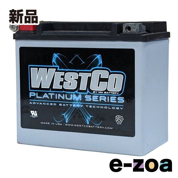 WESTCO ウエストコ バッテリー Platinum 12V/19Ah WCP20 (2638796)