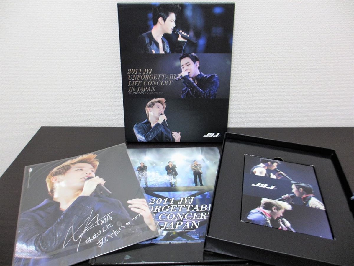 2discs DVD JYJ, ユチョン 2011 Jyj Unforgettable Live Concert In