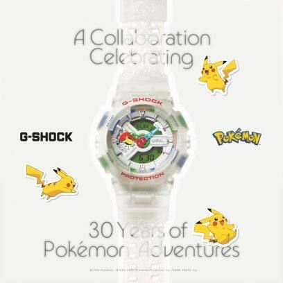 ポケモン CASIO G-SHOCK 30周年 ga-110pkm-7ajr CASIO × Pokemon 30th G-SHOCK GA-110PKM-7AJR 新品未使用品 カシオ