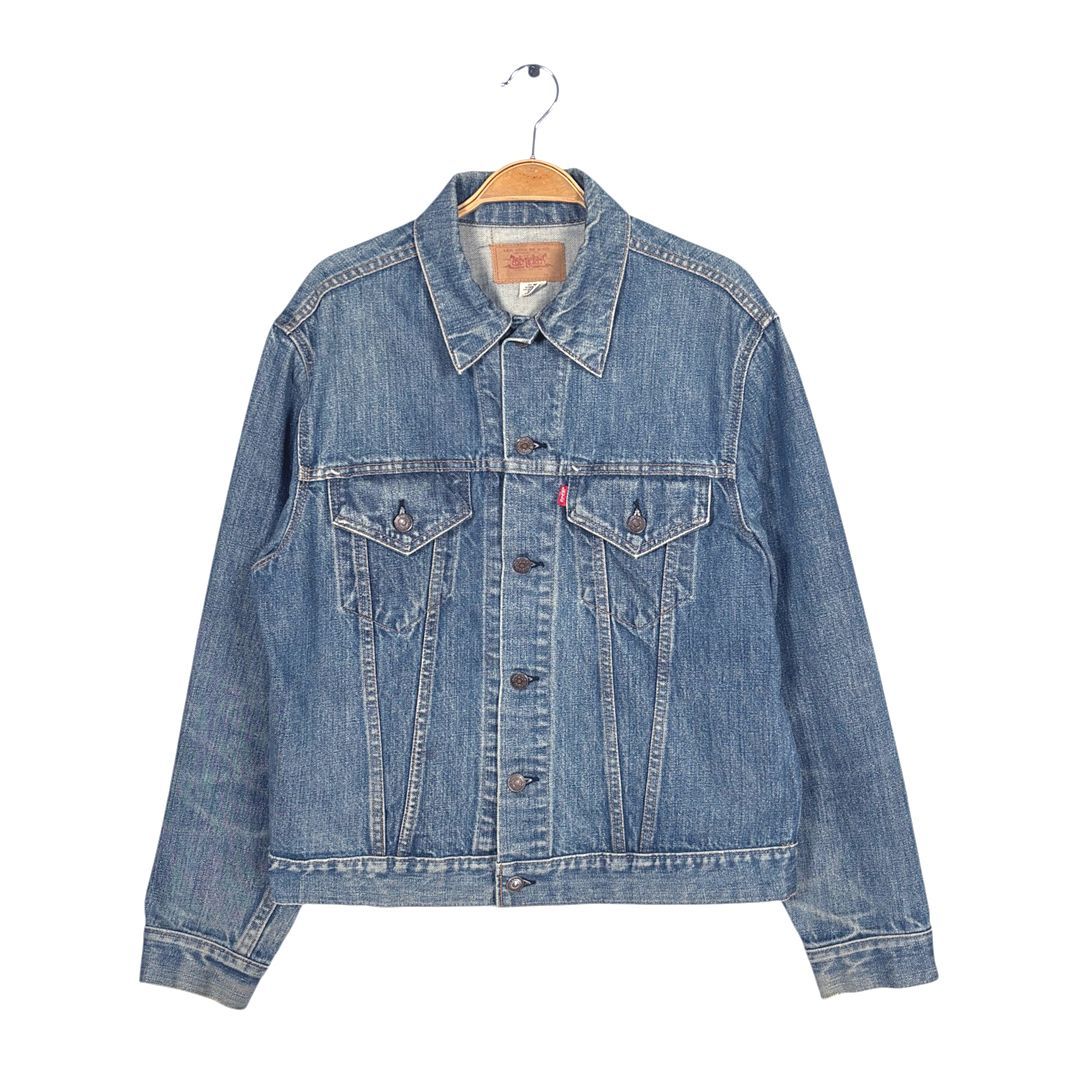 【送料無料】 70s リーバイス 70505 USA製 ヴィンテージ デニムジャケット ジージャン 4TH Levis サイズL相当 DA0089
