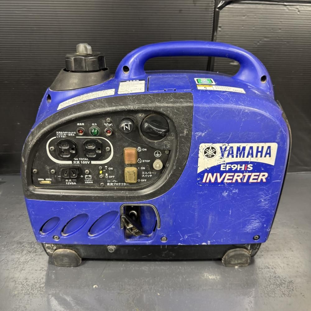 【ジャンク】YAMAHA EF9HiS インバーター発電機 ※不動品、商品説明欄必読【202】