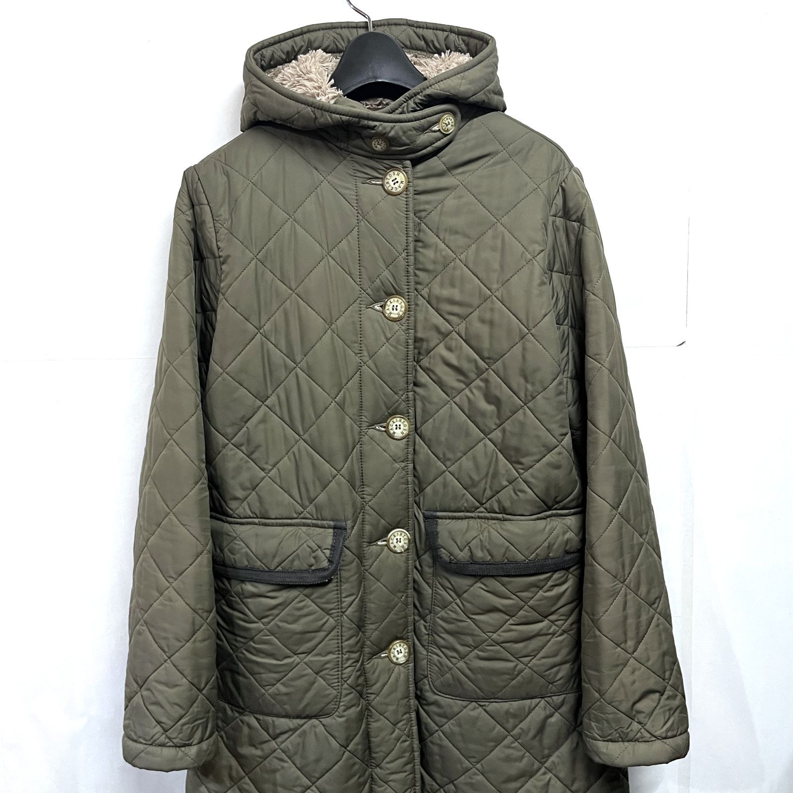 MACKINTOSH 裏ボアフーデットキルティングコート Mサイズ MACKINTOSH 