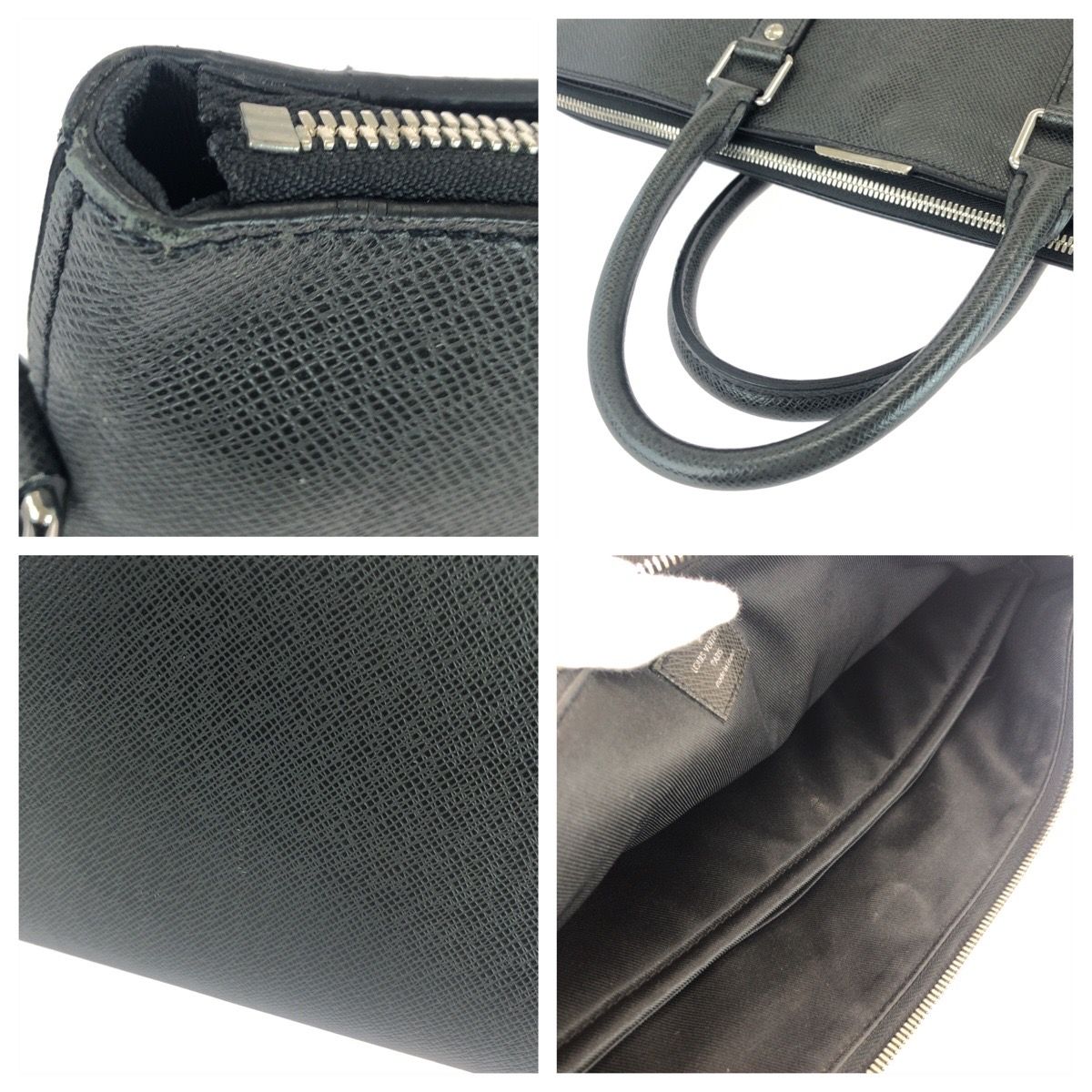 美品 LOUIS VUITTON ルイヴィトン タイガ アントン ブラック 黒