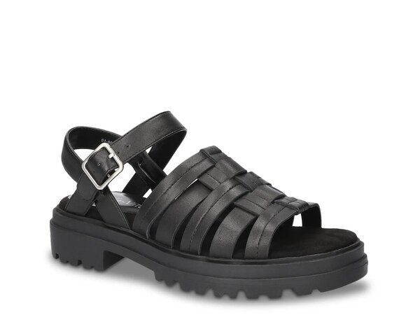 ベラヴィータ レディース シューズ サンダル プラットフォーム Bella Vita Loni Platform Sandal Black Leather ブラック