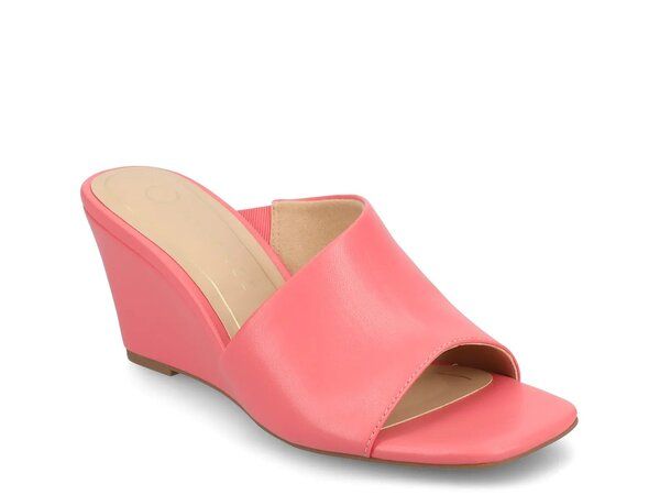 ジャーニー レディース シューズ サンダル Journee Clementine Wedge Sandal Coral コーラル