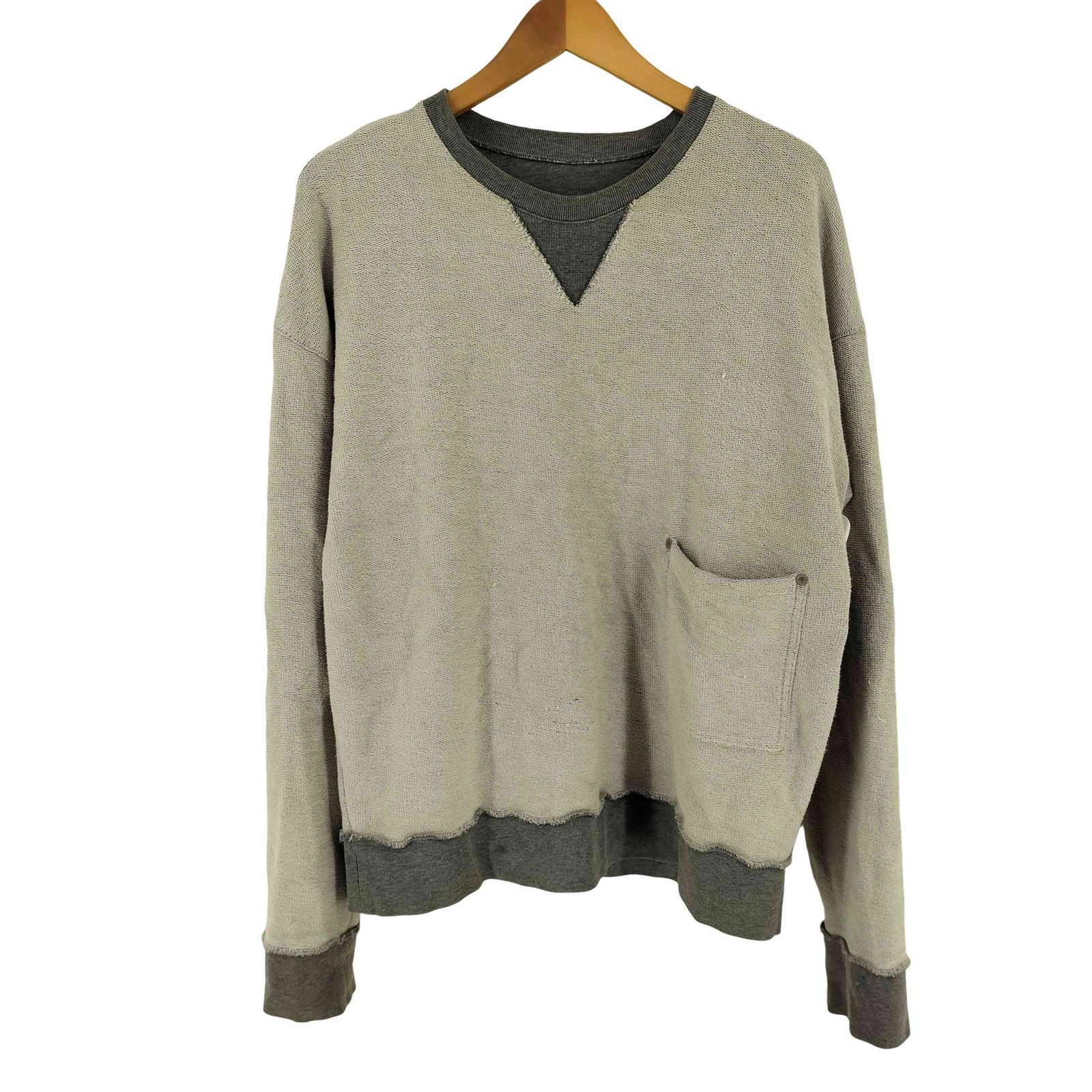 Maison Margiela（旧Maison Martin Margiela） - MAISON MARGIELA マルジェラ スウェット メゾンマルジェラ Maison Margiela 18AW CONTRASTED インサイドアウト