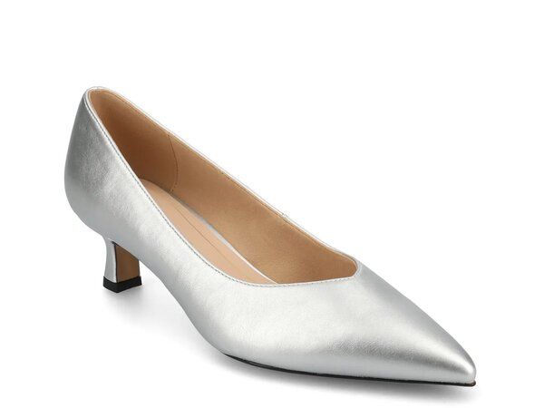 ジャーニー レディース シューズ パンプス Journee Pammie Pump Silver Metallic シルバー 14,768円