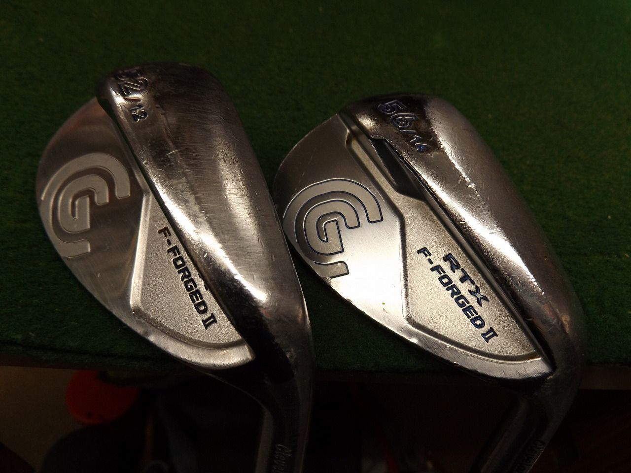 5710 RTX F-FORGEDⅡ 52°+56° NS950GH S セット クリーブランド ローテックス ウェッジ .