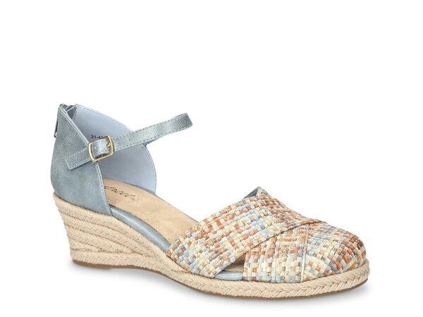イージーストリート レディース シューズ サンダル Easy Street Coast Wedge Sandal Pastel Multicolor マルチカラー