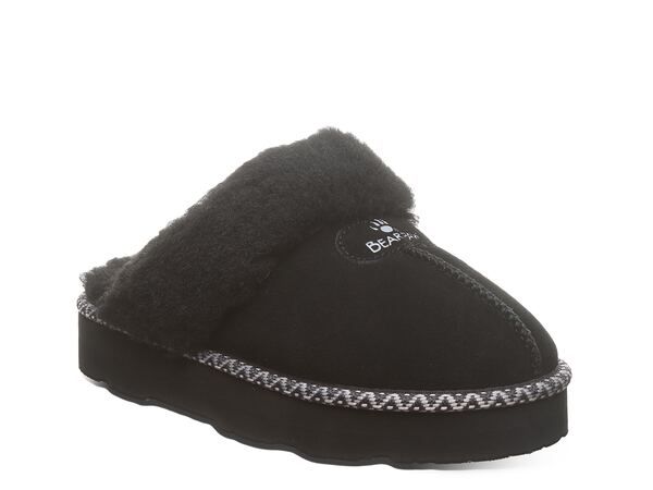 ベアパウ レディース シューズ サンダル Bearpaw Loki Slipper Womens Black ブラック