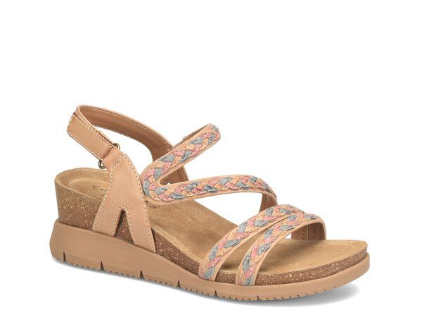 コンフォーティバ レディース シューズ サンダル Comfortiva Silvia Wedge Sandal CaramelMulticolor マルチカラー