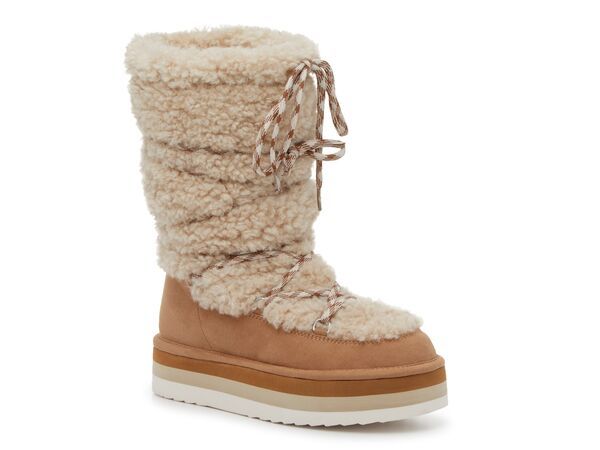 マッデンガール レディース シューズ ブーツ・レインブーツ Madden Girl Hop Boot IvoryLight Tan アイボリー
