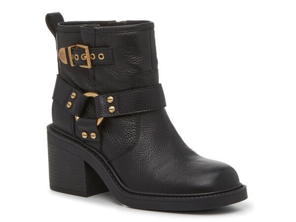 ヴィンスカムート レディース シューズ ブーツ・レインブーツ Vince Camuto Bipdi Moto Bootie Black ブラック