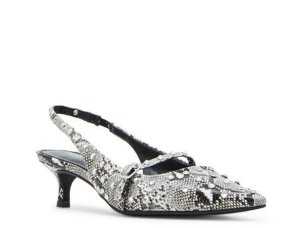 マッデンガール レディース シューズ パンプス Madden Girl Krystal Mary Jane Pump Faded BlackBeige Snake Print ブラック