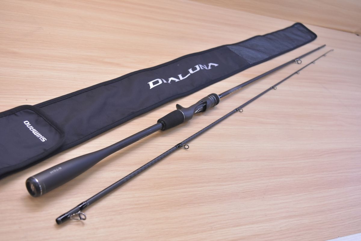 シマノ 23 ディアルーナ B76M SHIMANO DIALUNA ベイトロッド 2ピース