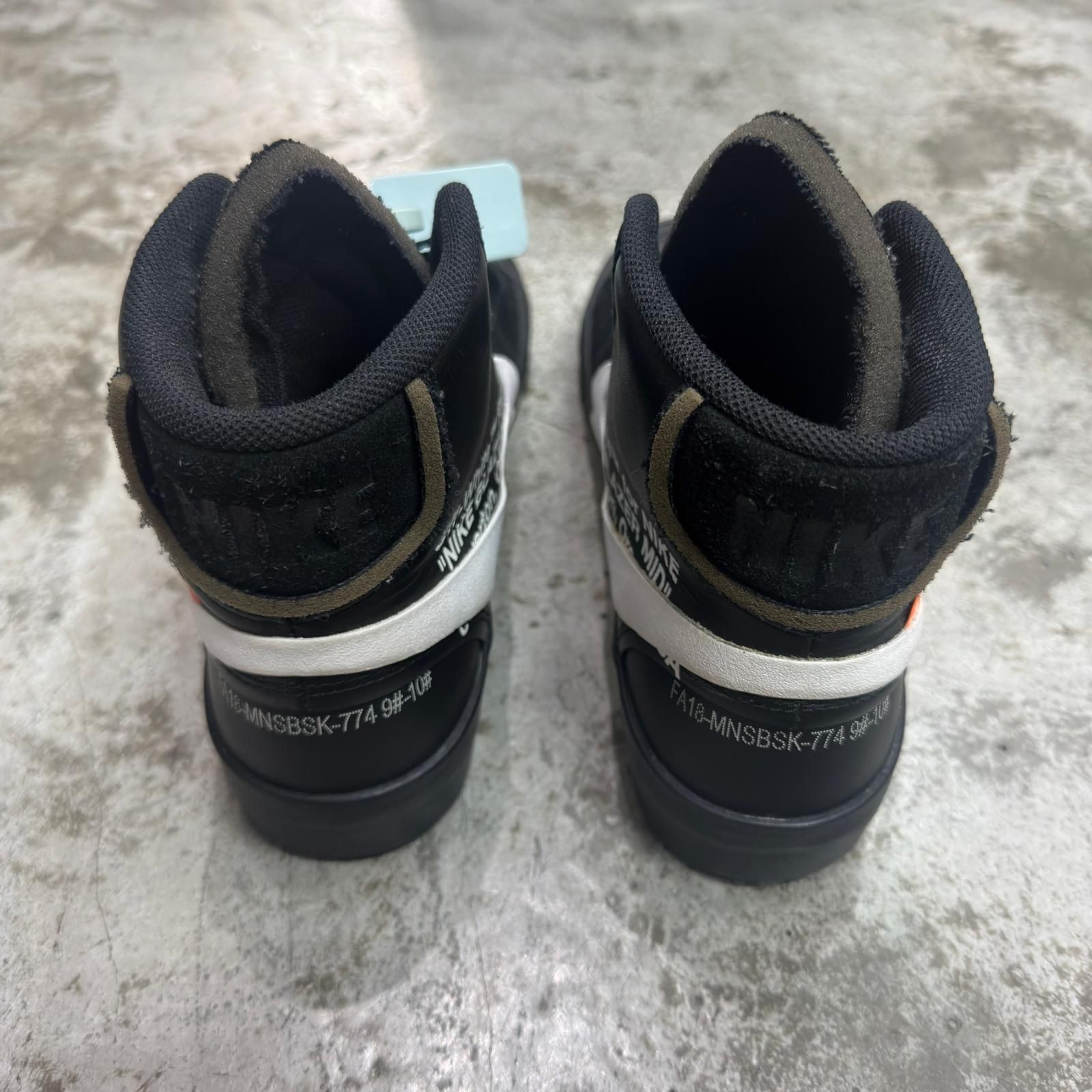 国内正規 NIKE × OFF-WHITE Blazer Studio Mid ブレザー スニーカー