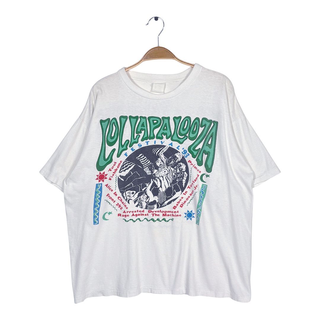【送料無料】1993 ロラッパローザ LOLLAPA LOOZA ロックフェス ヴィンテージＴシャツ レイジアゲインストザマシーン ダイナソーJr. シングルステッチ サイズXL相当 AG0003 46,068円