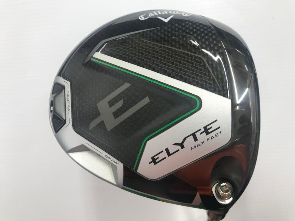 キャロウェイ　ELYTE MAX FAST　9.5度　LIN-Q GREEN 40 for Callaway　Sフレックス　ドライバー　中古【最短即日発送】