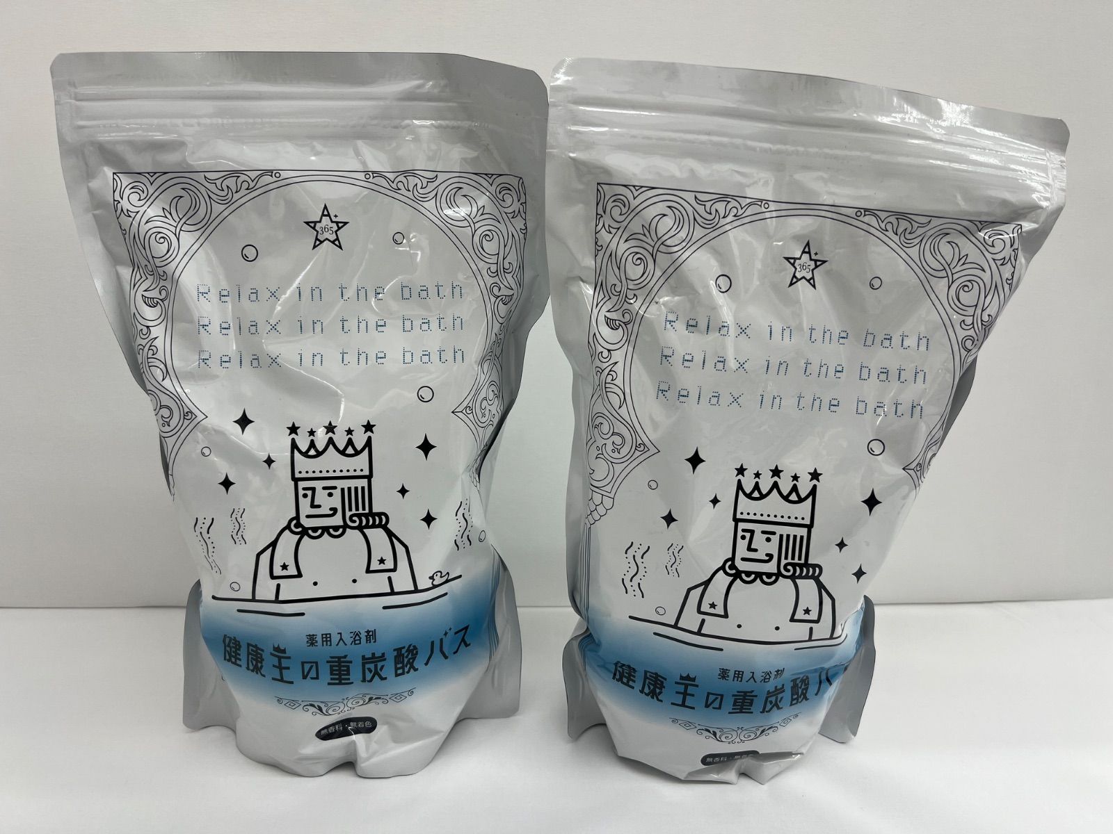 【未使用品】健康王の重炭酸バス 薬用入浴剤 90錠×2袋セット