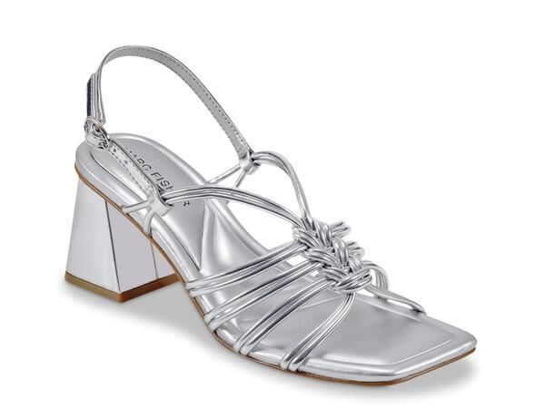 マークフィッシャー レディース シューズ サンダル Marc Fisher Magnify Sandal Silver Metallic シルバー