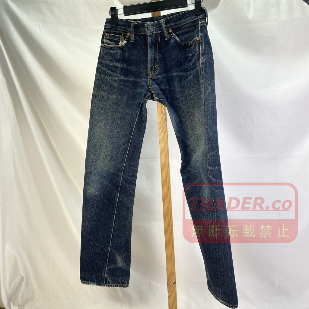 01w-7071 ザフラットヘッド THE FLAT HEAD ブルー 日本製 メンズ Lot 
