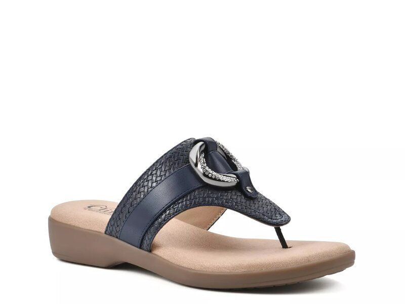 クリフバイホワイトマウンテン レディース シューズ サンダル Cliffs by White Mountain Benedict Sandal Navy ネイビー