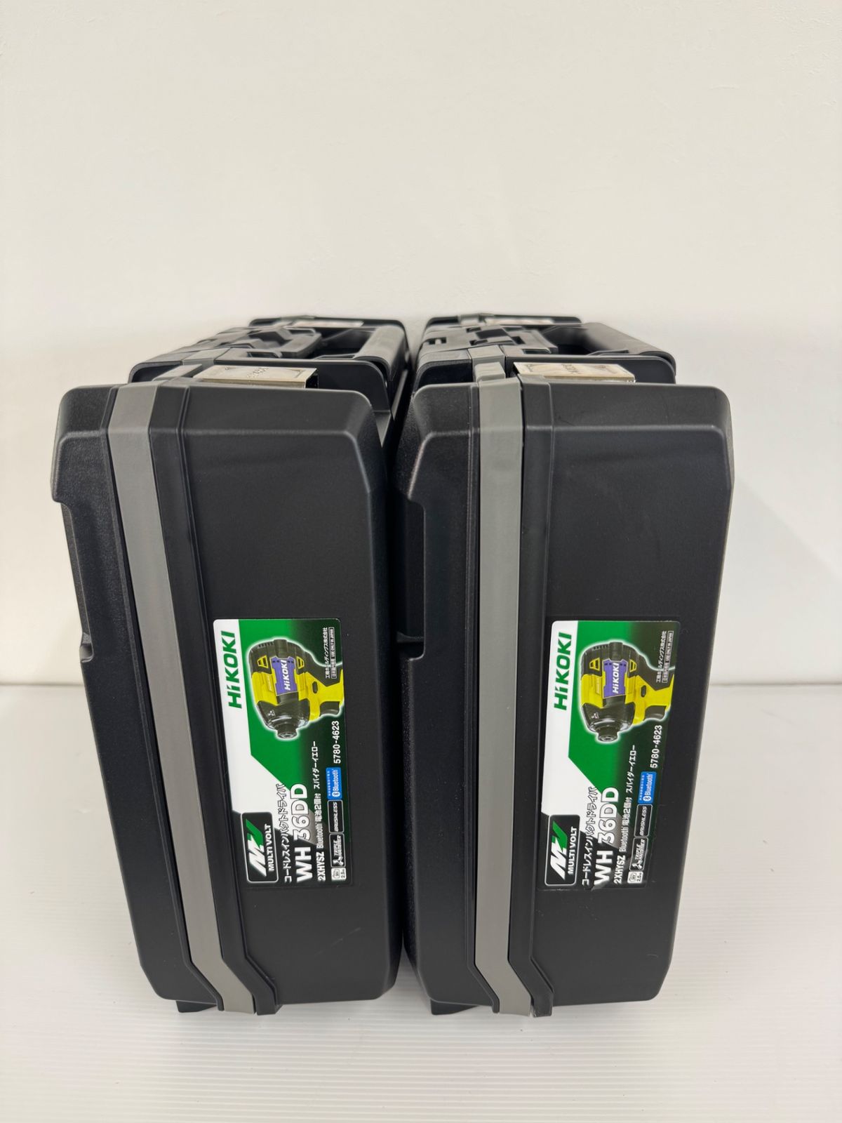 【未使用】イコーキ(HIKOKI ※旧:日立工機) コードレスインパクトドライバ スパイダーイエロー WH36DD(2XHYSZ) 2台セット【電材館越谷店】