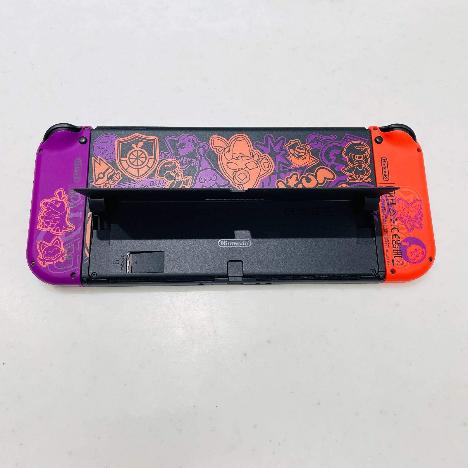 傷・不備・故障なし Nintendo Switch スカーレット・バイオレット 美品 Nintendo Switch 有機EL スカーレット・バイオレットエディション