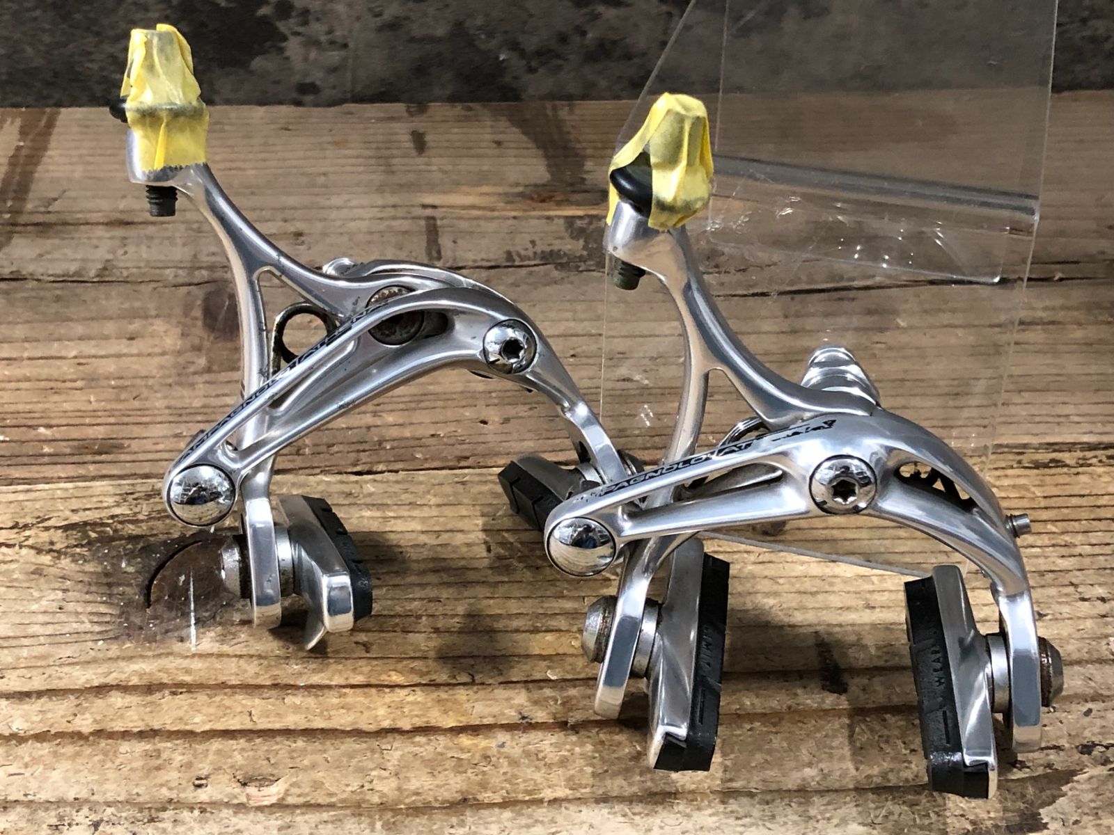 KH739 カンパニョーロ CAMPAGNOLO アテナ ATHENA キャリパーブレーキ 前後セット シルバー 11,020円